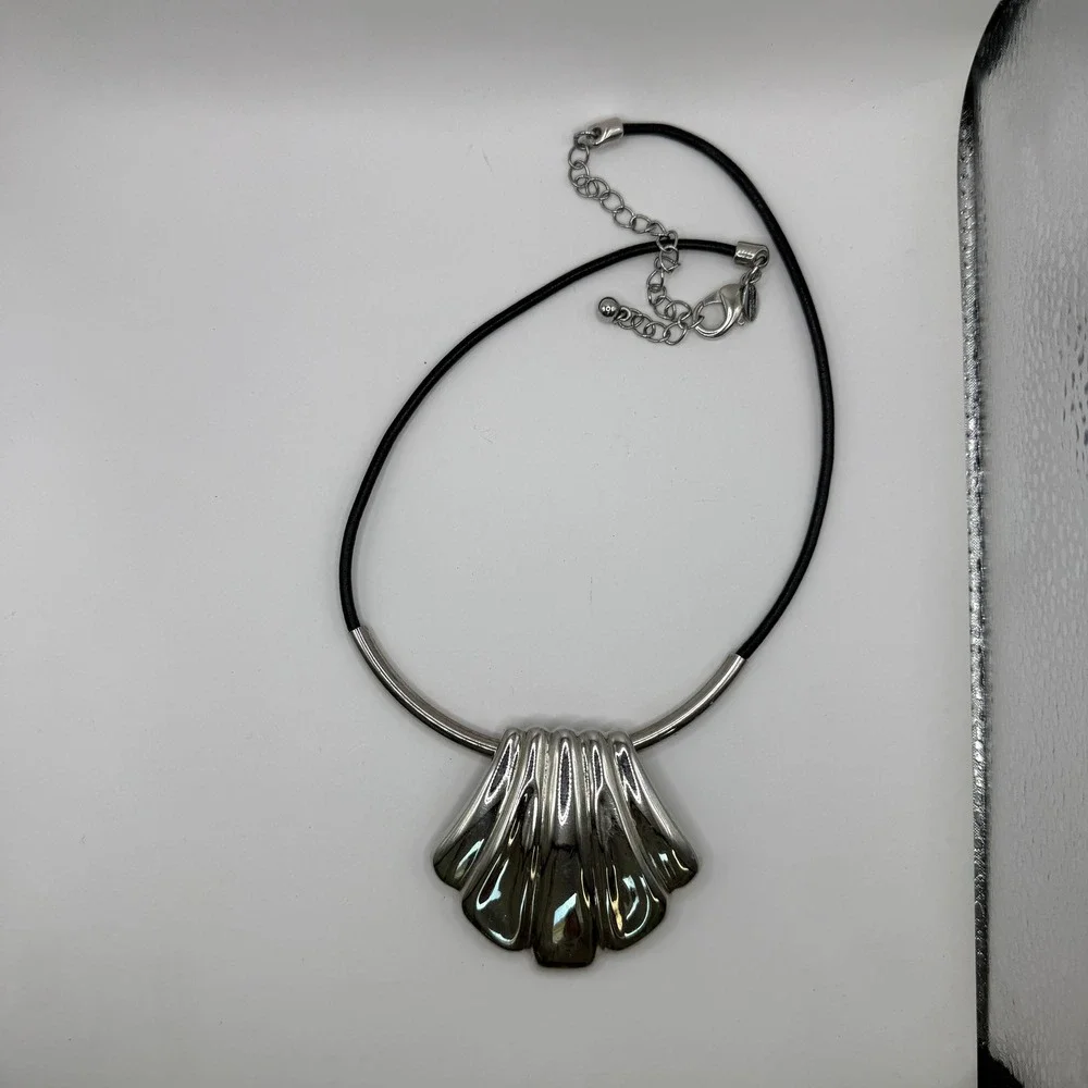 Coastal‎ Nautical Shell Mermaidcore Statement Necklace from Chico's